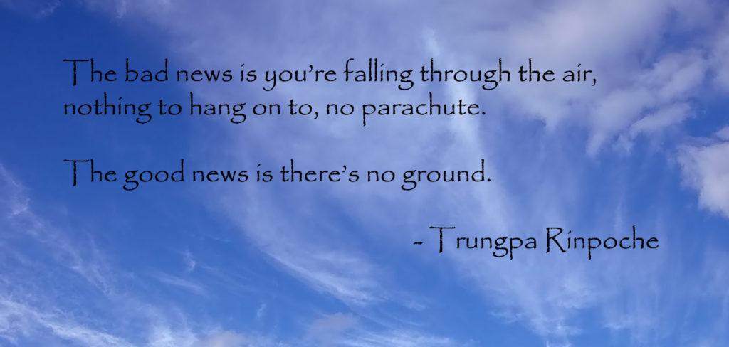 Trungpa Rinpoche quote
